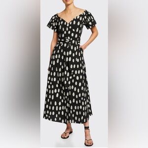 Mara Hoffman Swim NWT Polka Dot Wrap Dress